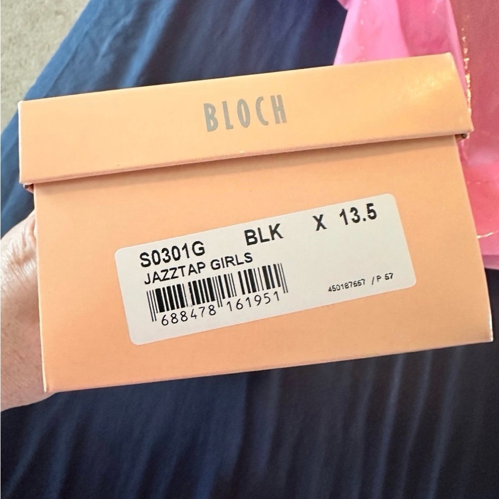 Bloch Girls Tie Tap Shoes